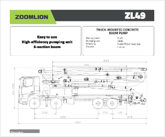 ZOOMLION ZL49 datasheet